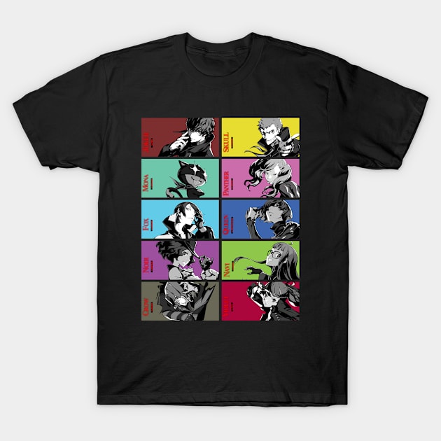 Phantom Thieves and Associates T-Shirt by Nifty Store